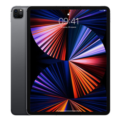 Apple iPad Pro 12,9" (M1, 2021, 5 gen) Wi-Fi + Cellular 512Gb Space Gray, «серый космос»