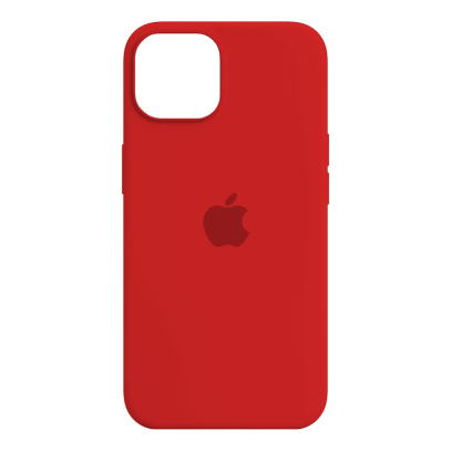 Чехол Silicone Case для Apple iPhone 14 Красный