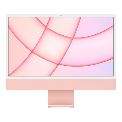 Apple iMac 24" (M1 8C CPU, 8C GPU, 2021) Retina 4,5K, 8/256Gb SSD (MGPM3) Pink, розовый