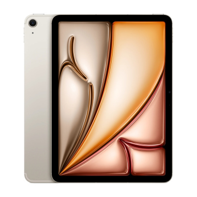 Apple iPad Air 11" (M4, 2026) Wi-Fi + Cellular 128Gb Starlight, «сияющая звезда»