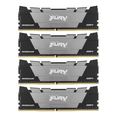 Оперативная память Kingston Fury Renegade Black (KF436C16RB2K4/32) DDR4 32GB 3600MHz CL16 DIMM 4x8