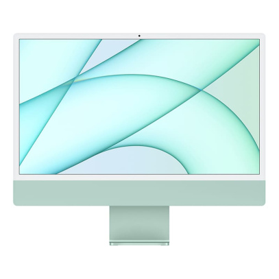 Apple iMac 24" (M1 8C CPU, 8C GPU, 2021) Retina 4,5K, 8/256Gb SSD (MGPH3) Green, зеленый