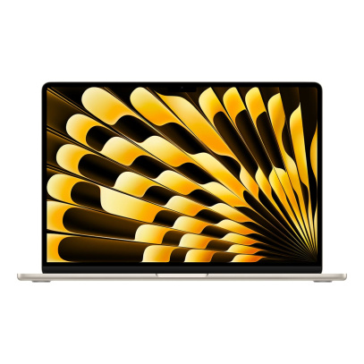 Apple MacBook Air 15" (M3, 8C CPU, 10C GPU, 2024) 24/512Gb SSD (MC9K4) Starlight, «сияющая звезда»