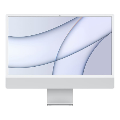 Apple iMac 24" (M1 8C CPU, 7C GPU, 2021) Retina 4,5K, 8/256Gb SSD (MGTF3) Silver, серебристый