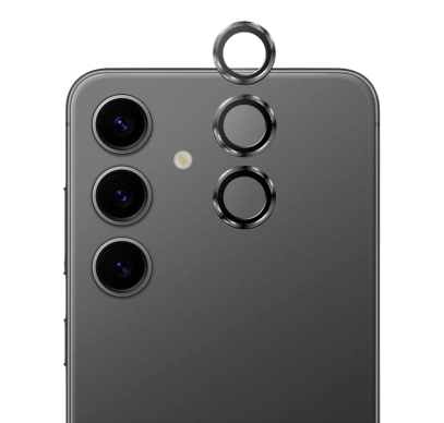 Защитное стекло для камеры Galaxy S24 BLUEO Camera lens Armor metal 3 шт. (NPB28-S24-SIL) Серебристый