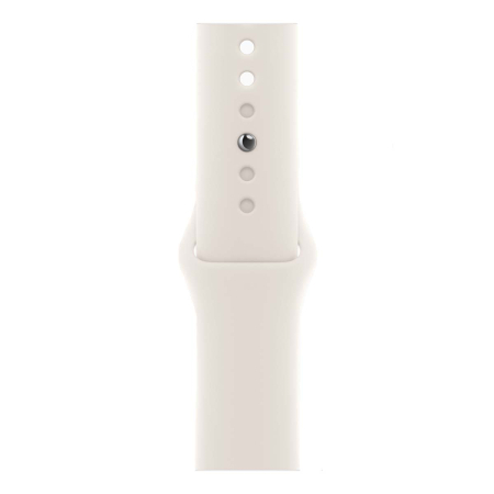 Apple Watch SE 3 (2025), 44 мм корпус из алюминия цвета «Starlight», ремешок Sport Band размера S/M цвета «Starlight»