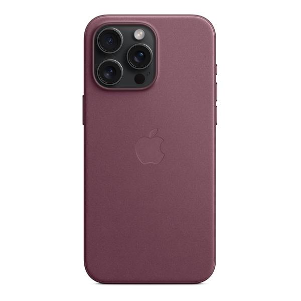 Чехол FineWoven Case для Apple iPhone 15 Pro Max с MagSafe Mulberry, фиолетовый