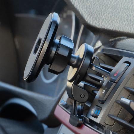 Автомобильный держатель Deppa Mage Safe для iPhone, магнитный (55186) Черный