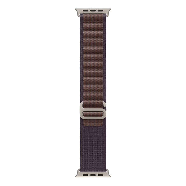 Apple Watch Ultra 2 (2023), 49 мм корпус из титана цвета «Natural», ремешок Alpine Loop размера M цвета «Indigo»