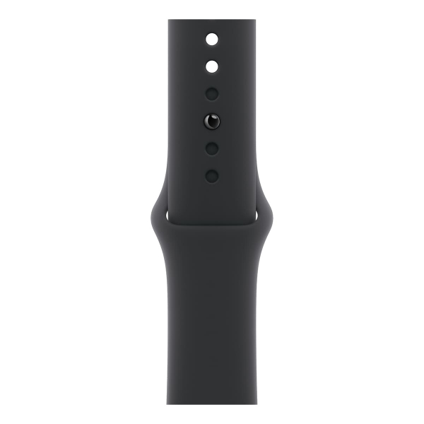 Apple Watch Series 10, 42 мм корпус из алюминия цвета «Jet Black», ремешок Sport Band размера M/L цвета «Black»