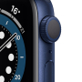 Apple Watch Series 6, 40 мм, корпус из алюминия синего цвета, спортивный ремешок «тёмный ультрамарин»