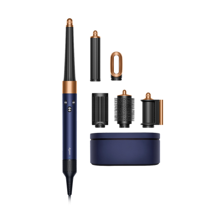 Стайлер Dyson Airwrap Long HS08 (CN/HK/KR) Straight+Wavy, Blue/Copper, синий/медь