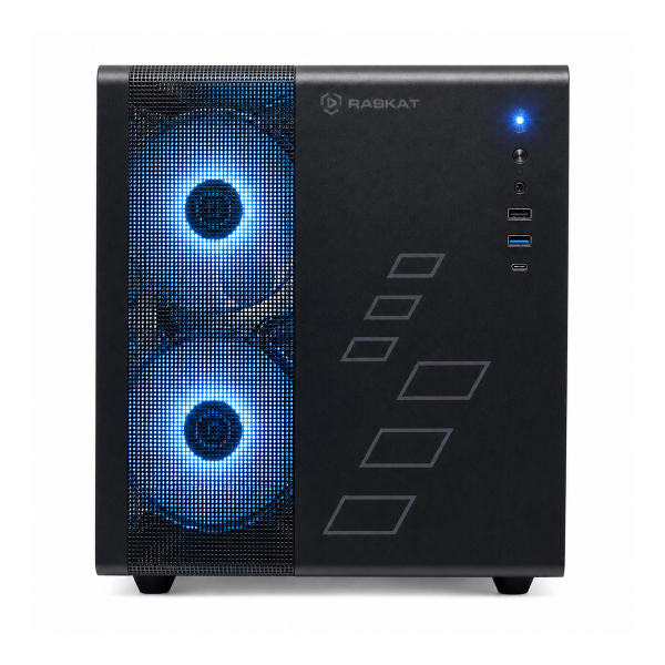 Игровой ПК Raskat Strike 520, AMD Ryzen 5 7500F, NVIDIA RTX 5060Ti 16Gb, 32Gb DDR5, 1Tb SSD, Чёрный