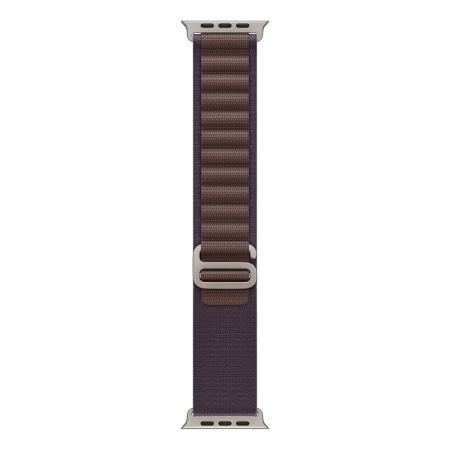 Apple Watch Ultra 2 (2023), 49 мм корпус из титана цвета «Natural», ремешок Alpine Loop размера S цвета «Indigo»