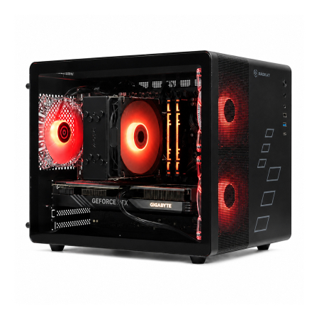 Игровой ПК Raskat Strike 520, Intel Core i5-14400F, NVIDIA RTX 5060Ti 16Gb, 32Gb DDR5, 1Tb SSD, Чёрный