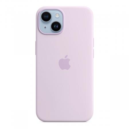 Чехол Silicone Case MagSafe для Apple iPhone 14 Сиреневый