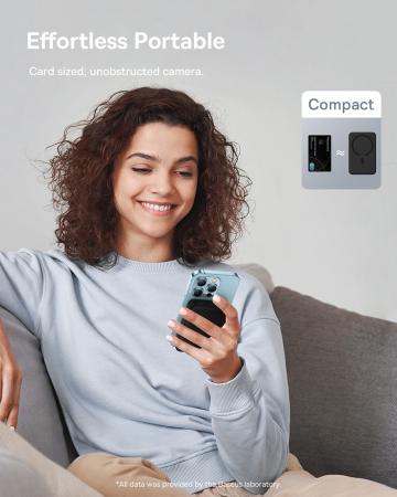 Внешний аккумулятор Baseus 10000mAh Magnetic Mini Wireless Fast Charge Power Bank 30W PPCX110201 (PPCXM1030) Чёрный