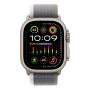 Apple Watch Ultra 2 (2023), 49 мм корпус из титана цвета «Natural», ремешок Trail Loop размера S/M цвета «Green/Gray»