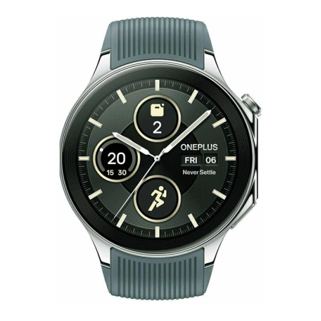 Умные часы OnePlus Watch 2 Radiant Steel, серебристый