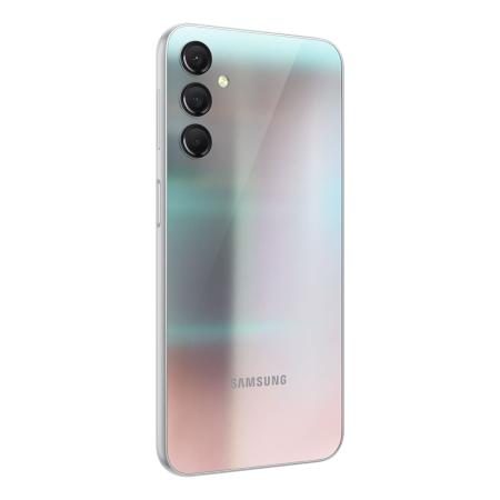 Samsung Galaxy A24 (2023) 4/128Gb Silver, серебристый