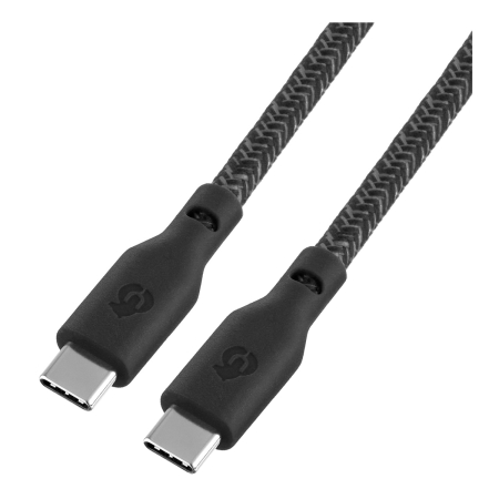 Кабель Type-C - Type-C uBear Trend 140W 2,4м Чёрный