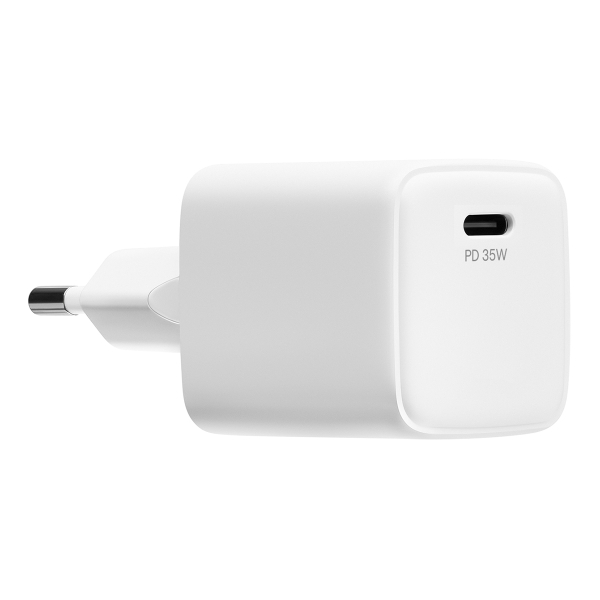 Зарядное устройство uBear Bridge USB Type-C 35Вт Белый