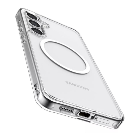 Чехол для Samsung Galaxy S24 Plus с MagSafe, Прозрачный