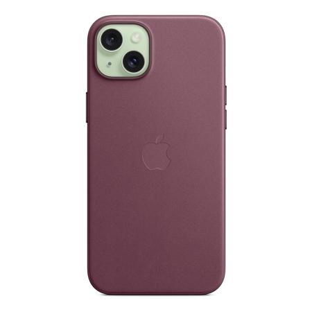 Чехол FineWoven Case для Apple iPhone 15 Plus с MagSafe Mulberry, фиолетовый