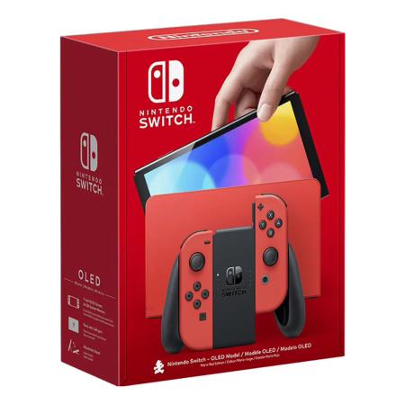 Игровая консоль Nintendo Switch OLED 64Gb Mario Red Edition Красный