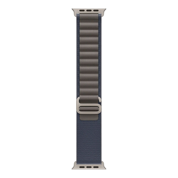 Apple Watch Ultra 2 (2023), 49 мм корпус из титана цвета «Natural», ремешок Alpine Loop размера M цвета «Blue»