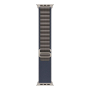 Apple Watch Ultra 2 (2023), 49 мм корпус из титана цвета «Natural», ремешок Alpine Loop размера M цвета «Blue»