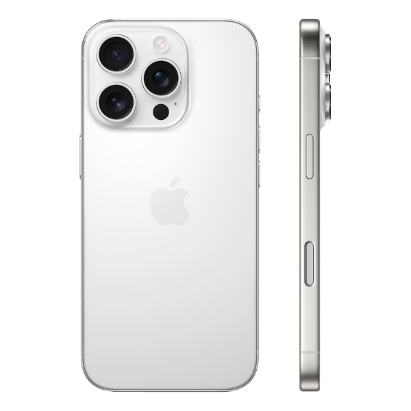 Apple iPhone 16 Pro 128Gb eSIM White Titanium, титановый белый