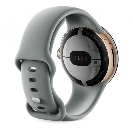 Часы Pixel Watch, 41 мм, Wi-Fi, Champagne Gold/Hazel, золотой