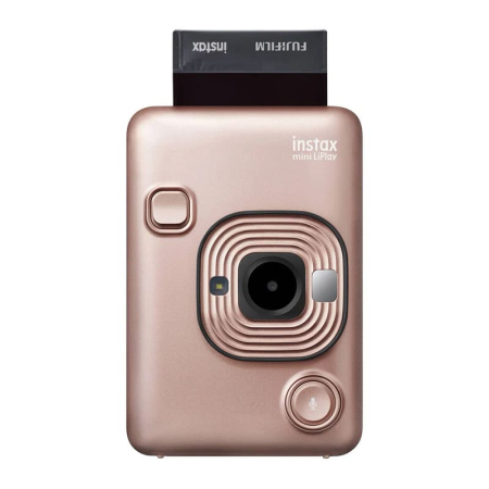 Фотоаппарат моментальной печати Fujifilm Instax Mini LiPlay Blush Gold, золотой