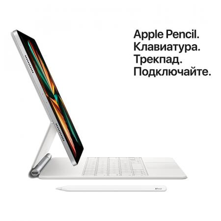 Apple iPad Pro 12,9" (M1, 2021, 5 gen) Wi-Fi + Cellular 128Gb Silver, серебристый