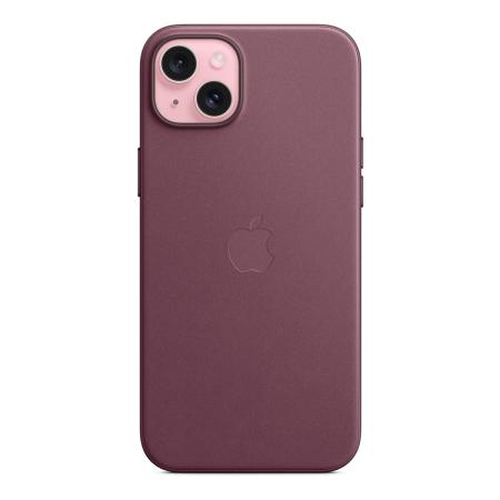 Чехол FineWoven Case для Apple iPhone 15 Plus с MagSafe Mulberry, фиолетовый