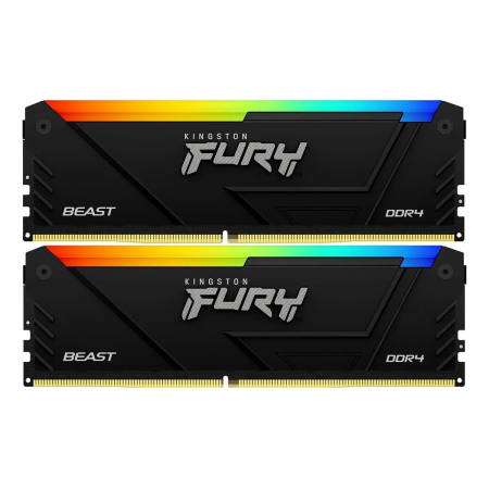 Оперативная память Kingston Fury Beast (KF432C16BB12AK2/32WP) DDR4 32GB 3200MHz CL16 UDIMM 2x16GB