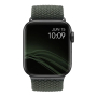 Ремешок для Apple Watch 41/40/38 мм UNIQ ASPEN Strap Braided Green, зеленый