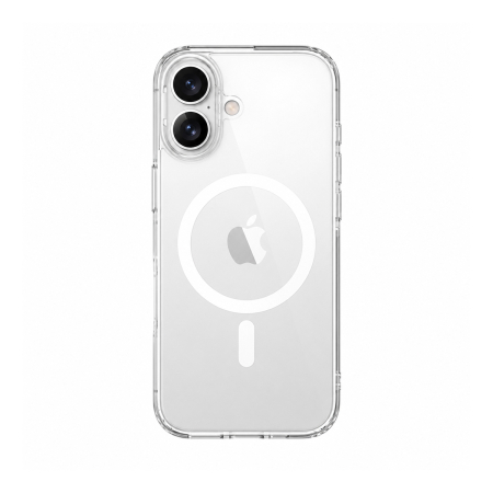 Чехол для iPhone 17 с MagSafe Gurdini Alba Series Protective Clear Case, прозрачный
