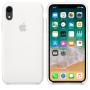 Чехол Silicone Case для Apple iPhone XR White, белый
