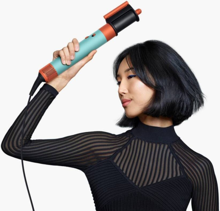 Стайлер Dyson AirWrap Complete Long HS08 (Global) Straight+Wavy, Ceramic Patina/Topaz, бирюзовый/оранжевый