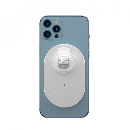Автодержатель с функцией беспроводной зарядки WiWU Magnetic Attached Wireless Charger Car mount 15W (CH-306) Белый