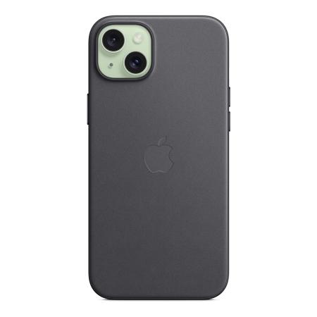Чехол FineWoven Case для Apple iPhone 15 Plus с MagSafe Black, черный