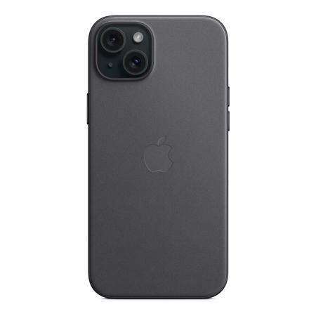 Чехол FineWoven Case для Apple iPhone 15 Plus с MagSafe Black, черный