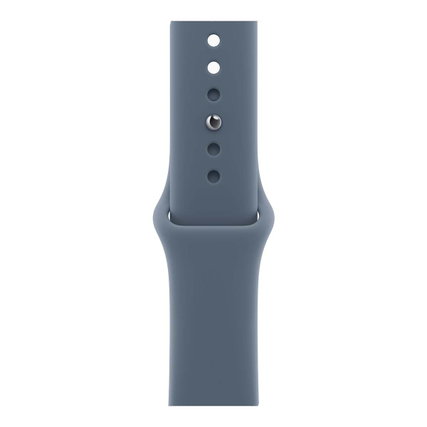 Apple Watch SE 3 (2025), 40 мм корпус из алюминия цвета «Starlight», ремешок Sport Band размера S/M цвета «Anchor Blue» Apple Watch SE 3 (2025), 40 мм корпус из алюминия цвета «Starlight», ремешок Sport Band размера S/M цвета «Anchor Blue»