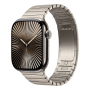 Apple Watch Series 10, 46 мм корпус из титана цвета «Natural», ремешок Link Bracelet цвета «Natural»
