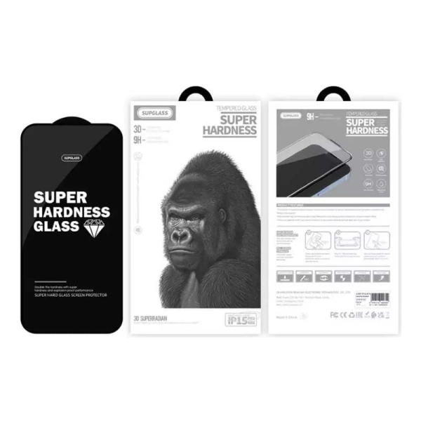 Защитное стекло для Samsung Galaxy S24 Plus/S25 Plus SupGlass 3D Super Radian 6.9 (XC-11) Черный