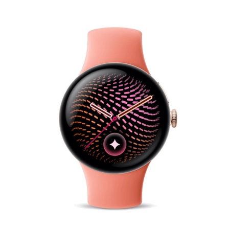Часы Google Pixel Watch 5, 41 мм LTE Champagne Gold/Canyon, золотой