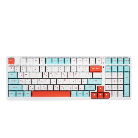 Клавиатура A4Tech Bloody FS300 Fstyler, USB for gamer LED Panda Snorklening Механическая Белый