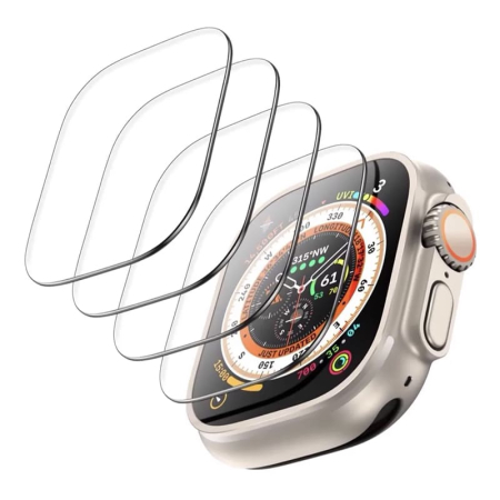 Защитное стекло для Apple Watch 45 мм WiWU Watch Film (JD-107) Глянцевое